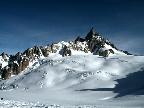 Descente de la Vall&eacute;e Blanche, col du Rognon