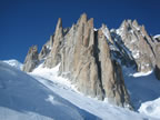 Aiguille du Midi - Chamonix : descente de la Vall&eacute;e Blanche avec un guide de haute montagne