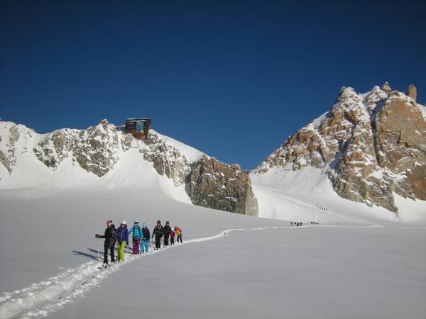 La vallée Blanche en 2 jours avec la nuit en refuge