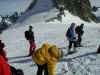 Descente de la Vallée Blanche, col du Rognon