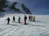 Descente de la Vallée Blanche, col du Rognon
