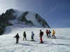 Descente de la Vallée Blanche, col du Rognon