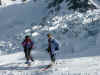 Descente de la Vallée Blanche, passage des séracs