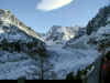 Mer de Glace, les Jorasses