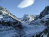 Mer de Glace, les Jorasses