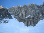 Sous la brèche Puiseux 