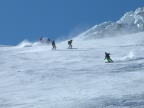 Descente de la Vallee Blanche par l'Envers du Plan
