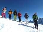 Descente de la Vallee Blanche par l'Envers du Plan