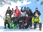 Descente de la Vallee Blanche par l'Envers du Plan