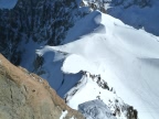 Descente de la Vallee Blanche par l'Envers du Plan