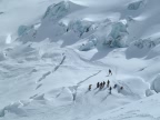 Descente de la Vallee Blanche par l'Envers du Plan