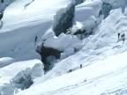 Descente de la Vallee Blanche par l'Envers du Plan