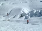 Descente de la Vallee Blanche par l'Envers du Plan