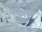Descente de la Vallee Blanche par l'Envers du Plan