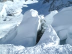 Descente de la Vallee Blanche par l'Envers du Plan