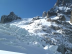 Descente de la Vallee Blanche par l'Envers du Plan