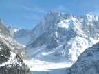 Descente de la Vallee Blanche par l'Envers du Plan