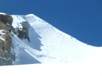Descente de la Vallee Blanche par l'Envers du Plan