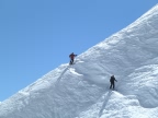 Descente de la Vallee Blanche par l'Envers du Plan
