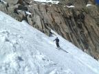 Descente de la Vallee Blanche par l'Envers du Plan