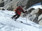 Descente de la Vallee Blanche par l'Envers du Plan