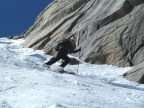 Descente de la Vallee Blanche par l'Envers du Plan