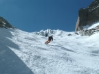 Descente de la Vallee Blanche par l'Envers du Plan