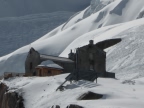 Descente de la Vallee Blanche de l'aiguille du Midi à Chamonix Mont-Blanc